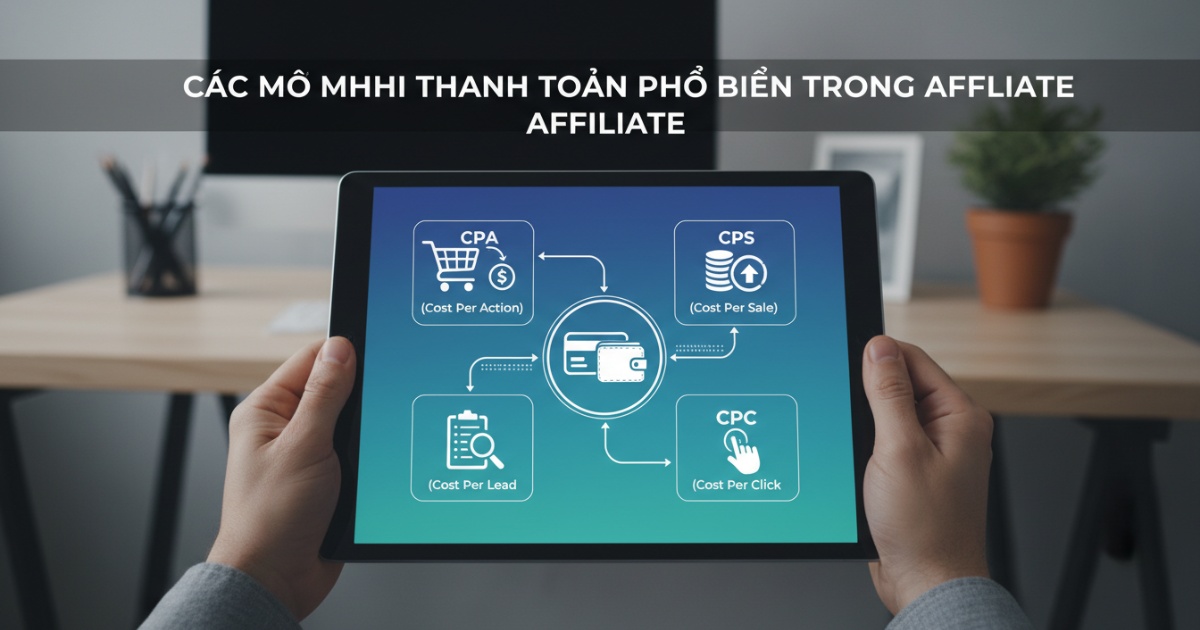 Các Mô Hình Thanh Toán Phổ Biến Trong Affiliate