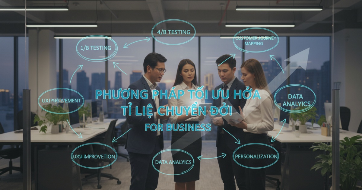 Phương pháp tối ưu hóa tỉ lệ chuyển đổi cho doanh nghiệp