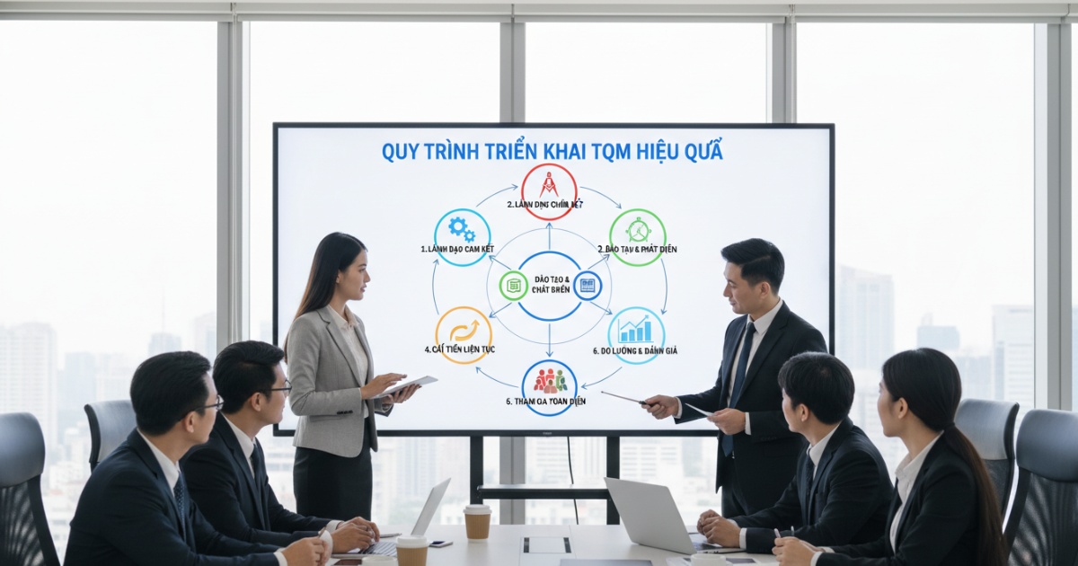 Quy trình Triển khai TQM Hiệu quả