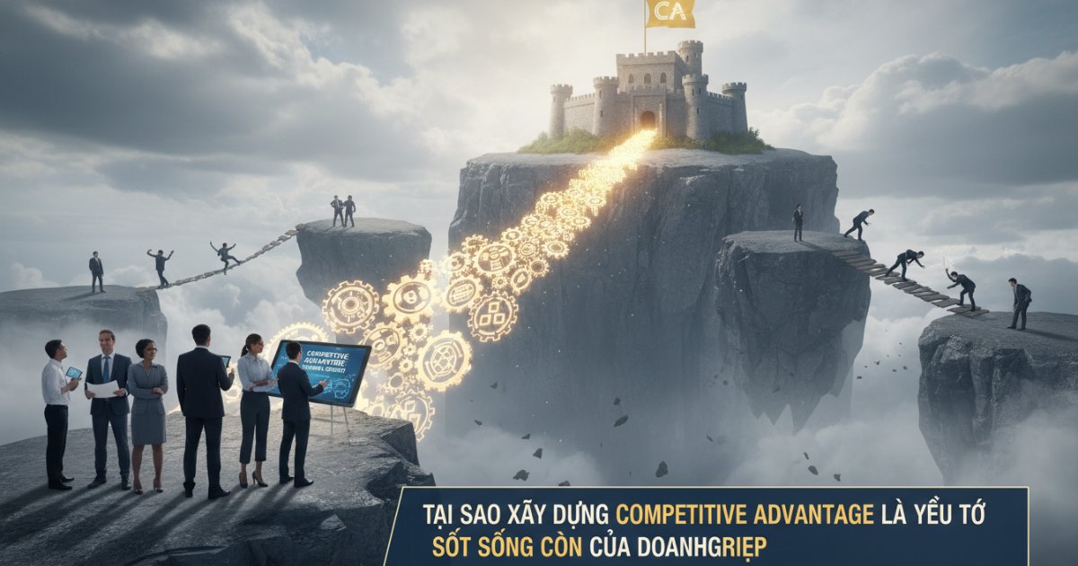 Tại sao xây dựng Competitive Advantage là yếu tố sống còn của doanh nghiệp