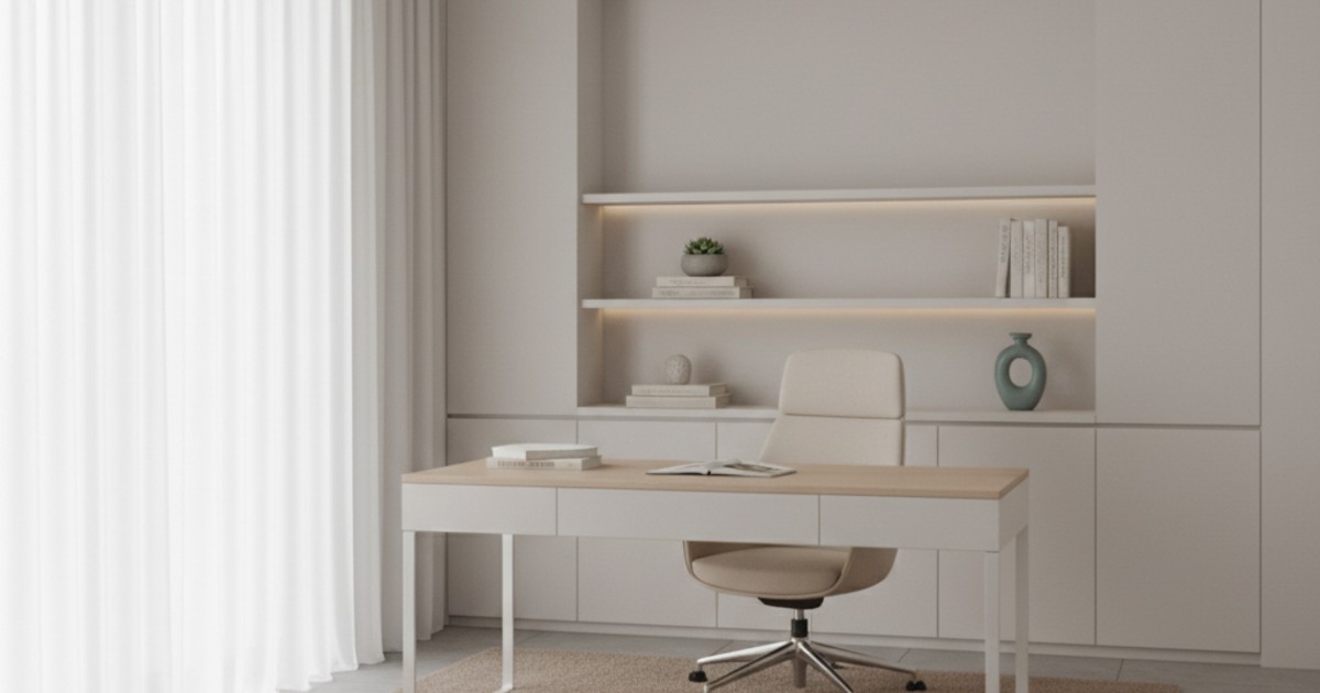 Những lưu ý về màu sắc khi thiết kế văn phòng 10m2
