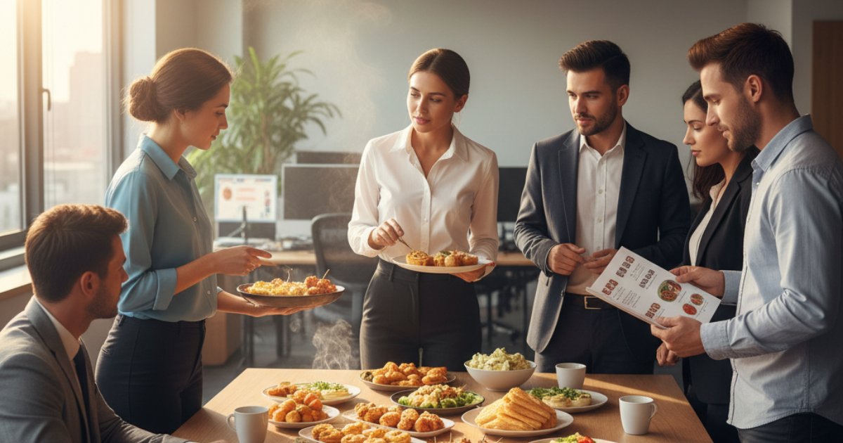 Tầm quan trọng của việc lựa chọn các món ăn liên hoan tại văn phòng