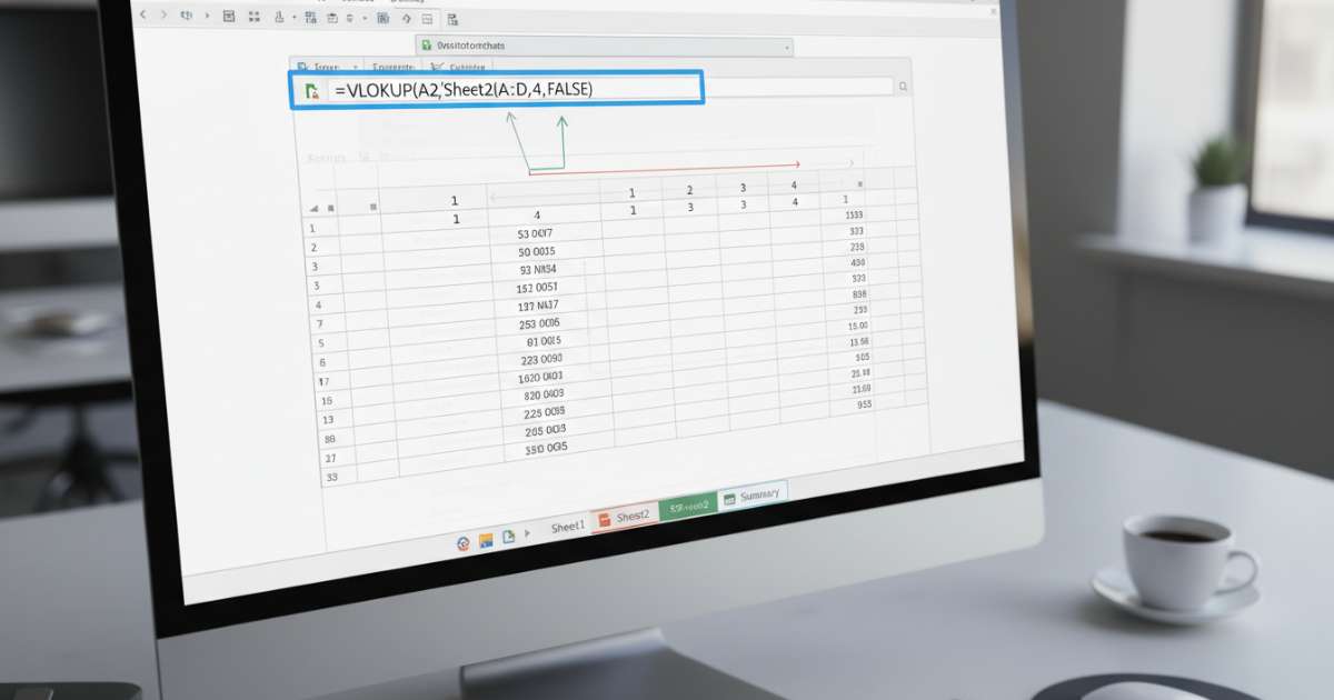 Cách dùng công thức vlookup nâng cao giữa các trang tính