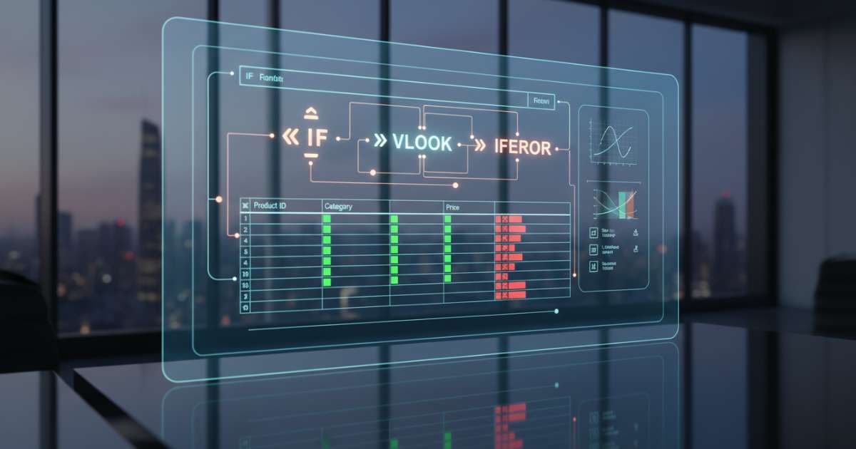 Cách kết hợp hàm vlookup nâng cao với hàm IF và IFERROR