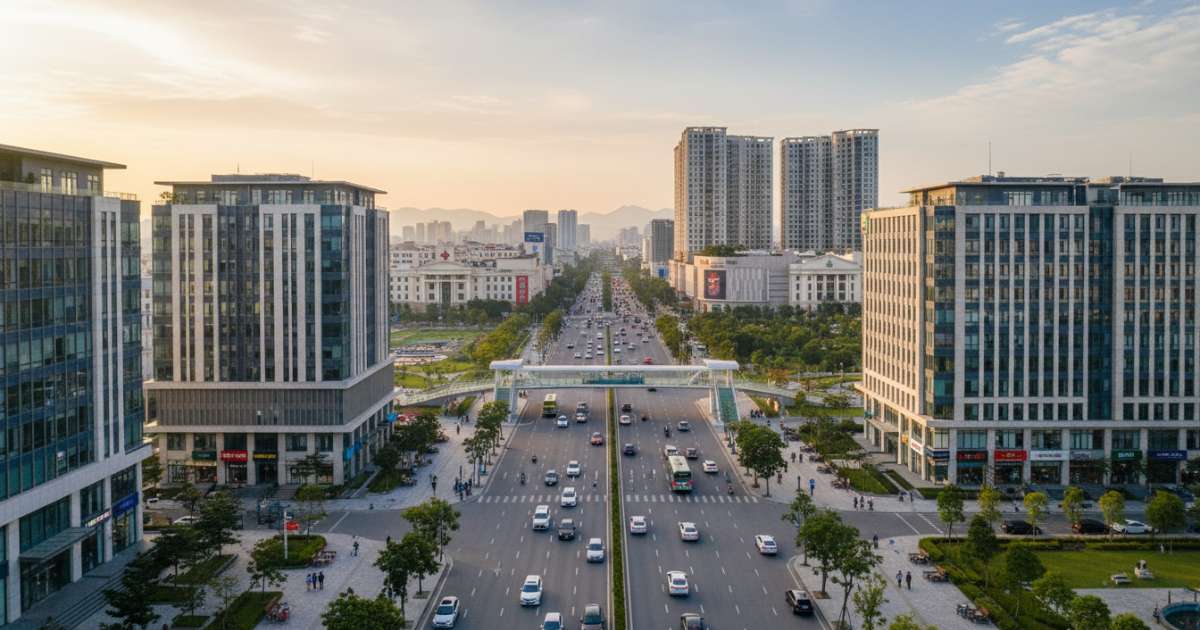 Cơ sở hạ tầng và tiện ích xung quanh khu vực cho thuê văn phòng Dương Đình Nghệ