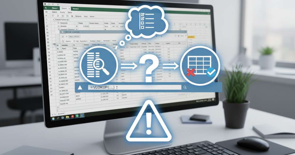 Những lưu ý quan trọng khi thực hiện cách dùng hàm vlookup giữa 2 sheet