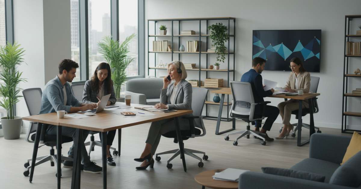 Đối tượng phù hợp với mô hình cho thuê văn phòng full nội thất