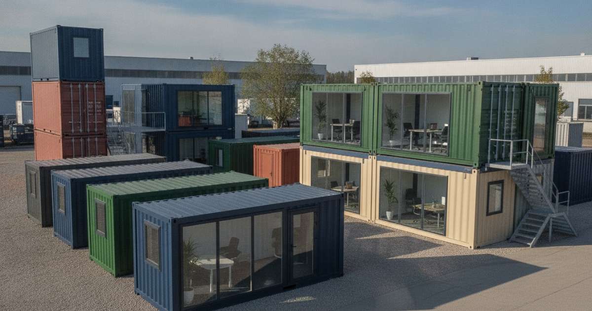 Các loại kích thước phổ biến khi khách hàng mua container văn phòng