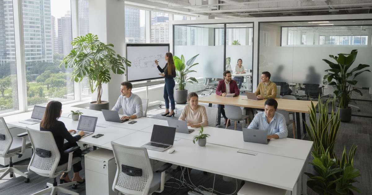 Lợi ích khi đầu tư thiết kế văn phòng hiện đại và chuyên nghiệp