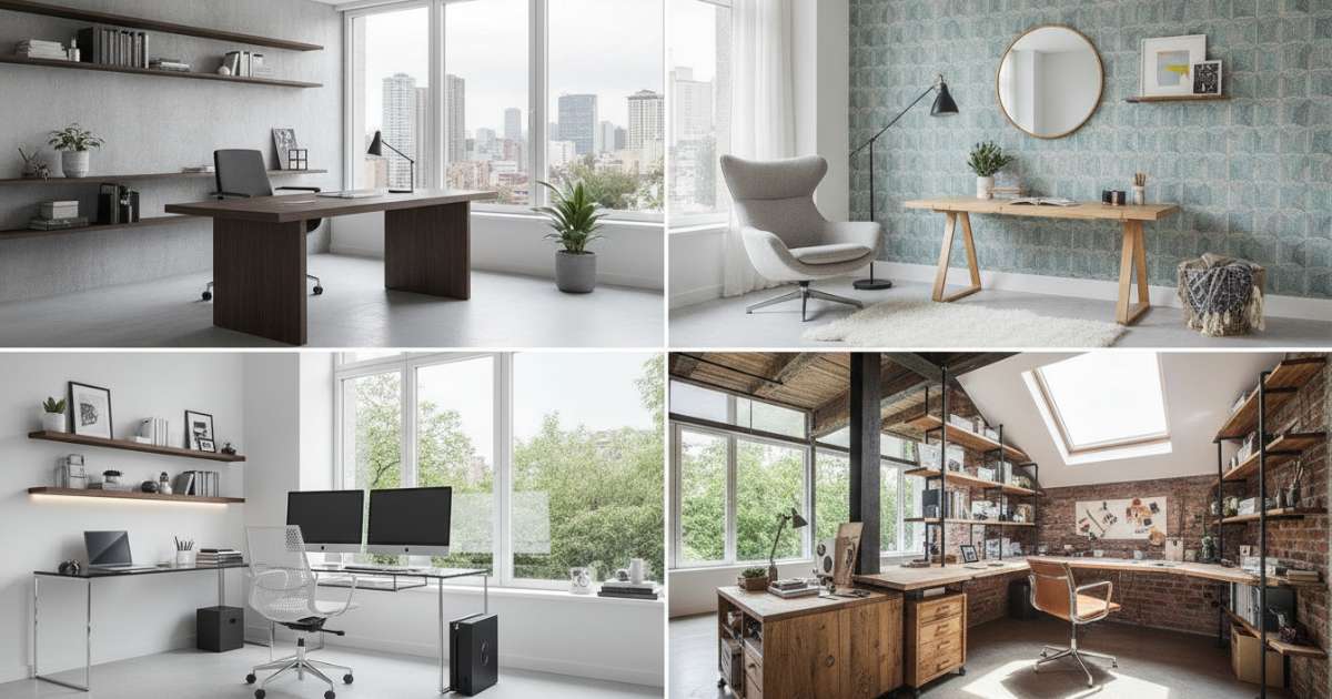 Những mẫu phòng làm việc tại nhà đẹp và hiện đại nhất