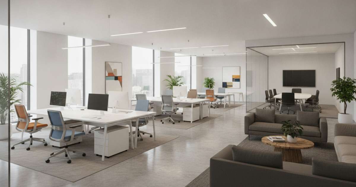 showroom nội thất văn phòng
