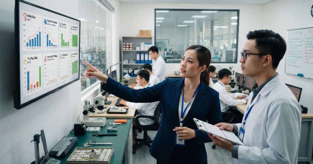 Các chỉ số kpi cho phòng quản lý chất lượng phổ biến hiện nay