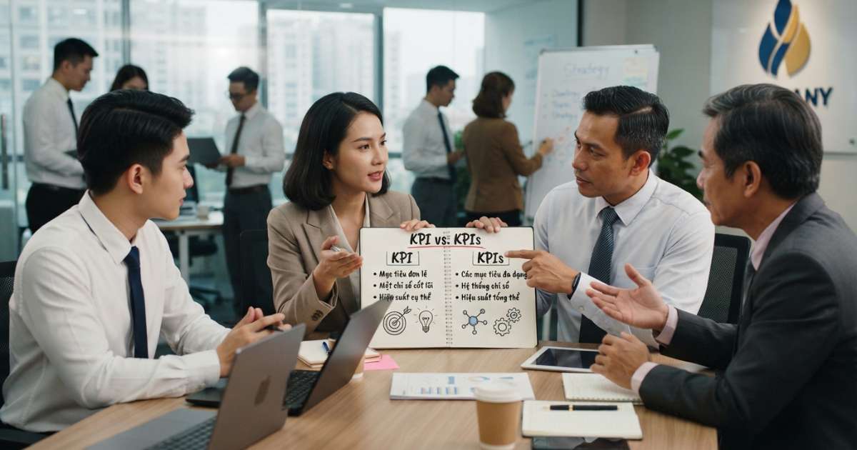 Doanh nghiệp nên lựa chọn kpi hay kpis để thiết lập mục tiêu