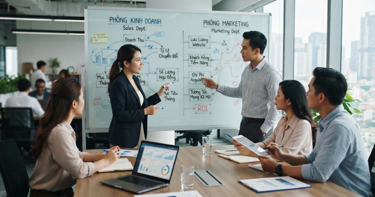 Xây dựng kpi cho các phòng ban kinh doanh và marketing