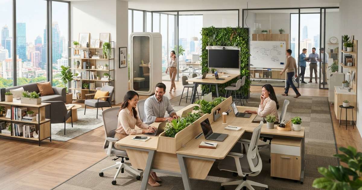 Bí Quyết Tối Ưu Không Gian Khi Trang Trí Nội Thất Văn Phòng