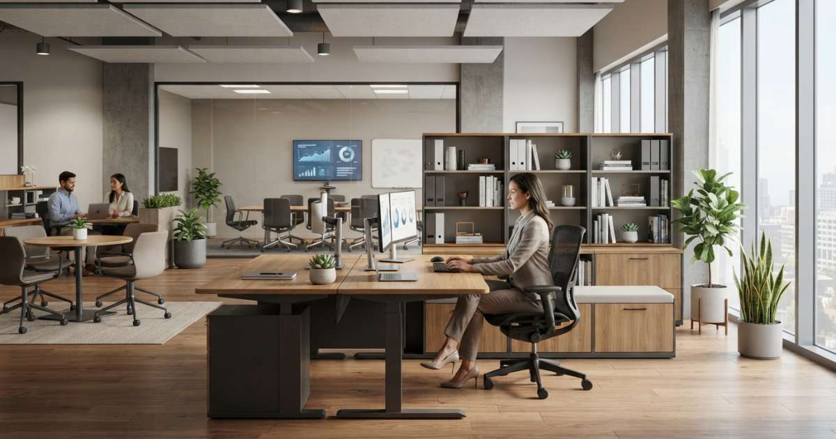 Các loại thiết bị nội thất văn phòng thiết yếu và cách lựa chọn
