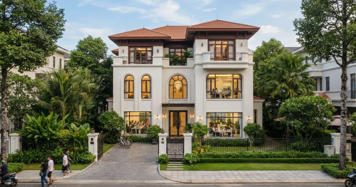 cho thuê biệt thự làm văn phòng