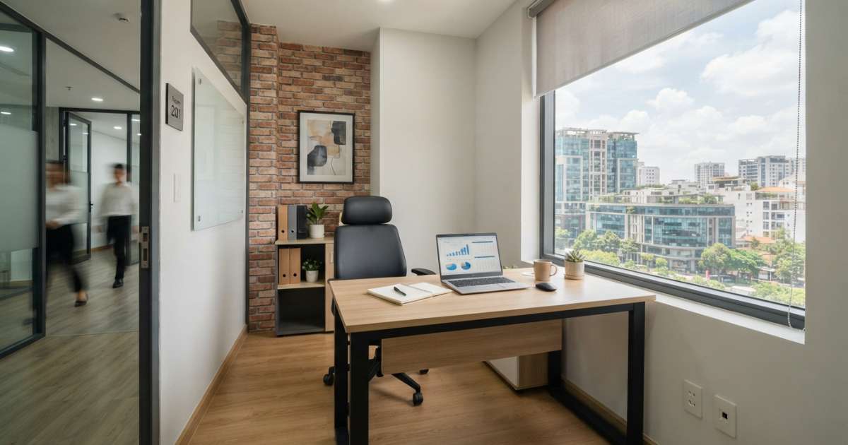 cho thuê văn phòng 10m2