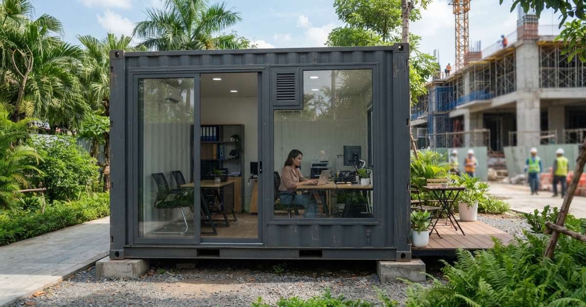 container văn phòng 20 feet