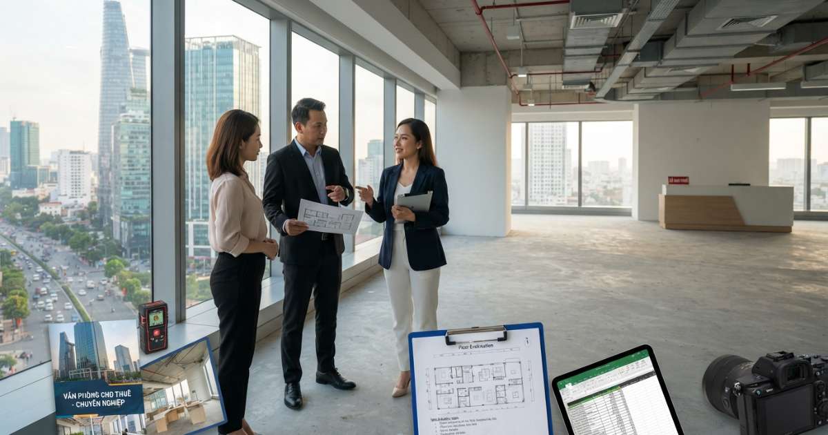 Quy trình tìm kiếm và lựa chọn văn phòng hiệu qu��