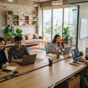 Thiết Kế Văn Phòng Công Ty Nhỏ Đẹp Tuyệt Hảo Tối Ưu Năng Suất