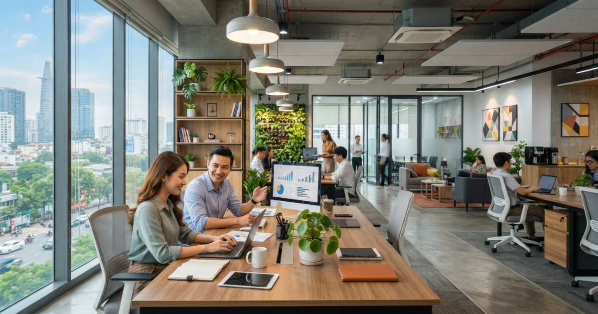 trang trí nội thất văn phòng