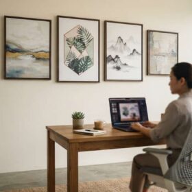 Tranh Trang Trí Văn Phòng Hiện Đại Nâng Tầm Không Gian Làm Việc