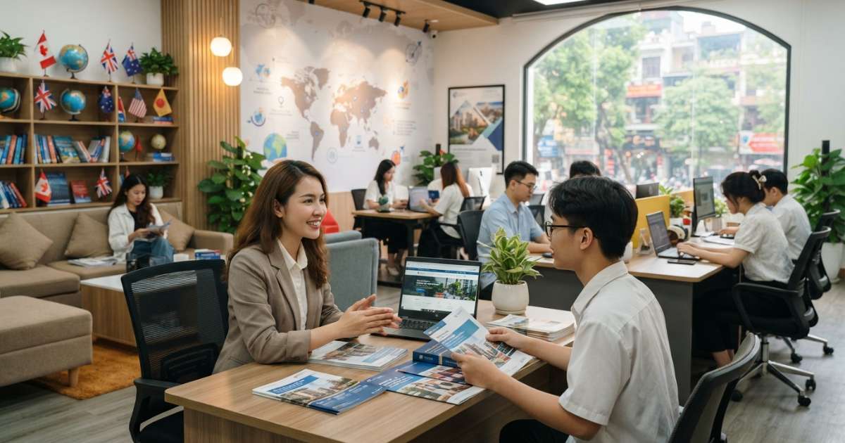 Xu hướng thiết kế văn phòng tư vấn du học hiện nay